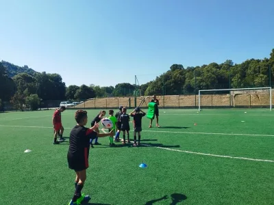 Entraînements de rugby à Olmeto-Propriano