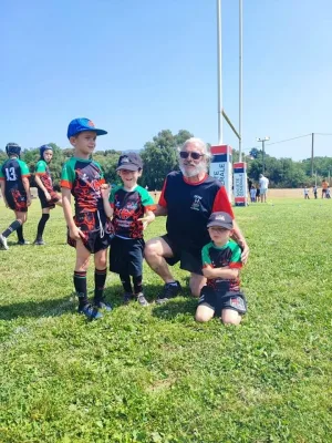 Entraînements de rugby à Olmeto-Propriano