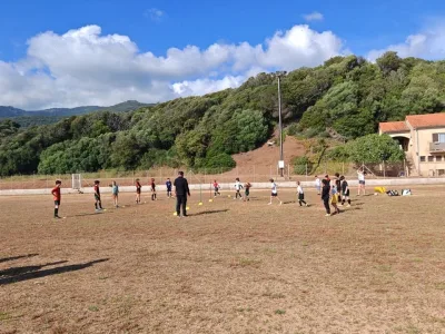 Entraînements de rugby à Olmeto-Propriano
