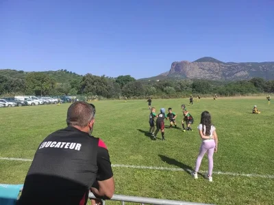 Entraînements de rugby à Olmeto-Propriano