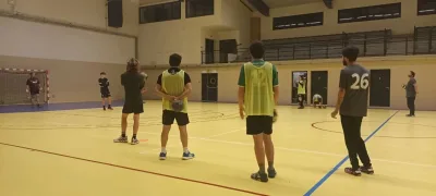 Entraînement de handball à Sartène et Propriano