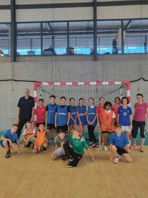 Entraînement de handball à Sartène et Propriano
