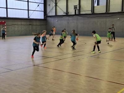 Entraînement de handball à Sartène et Propriano
