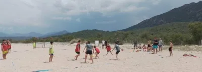 Entraînement de handball à Sartène et Propriano