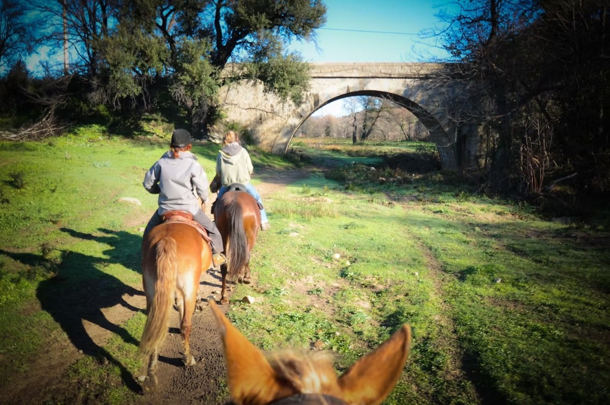 Randonnée à cheval dans la Vallée de l'Ortolo