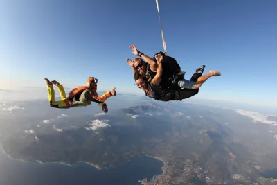 Parachutisme à Propriano 20110
