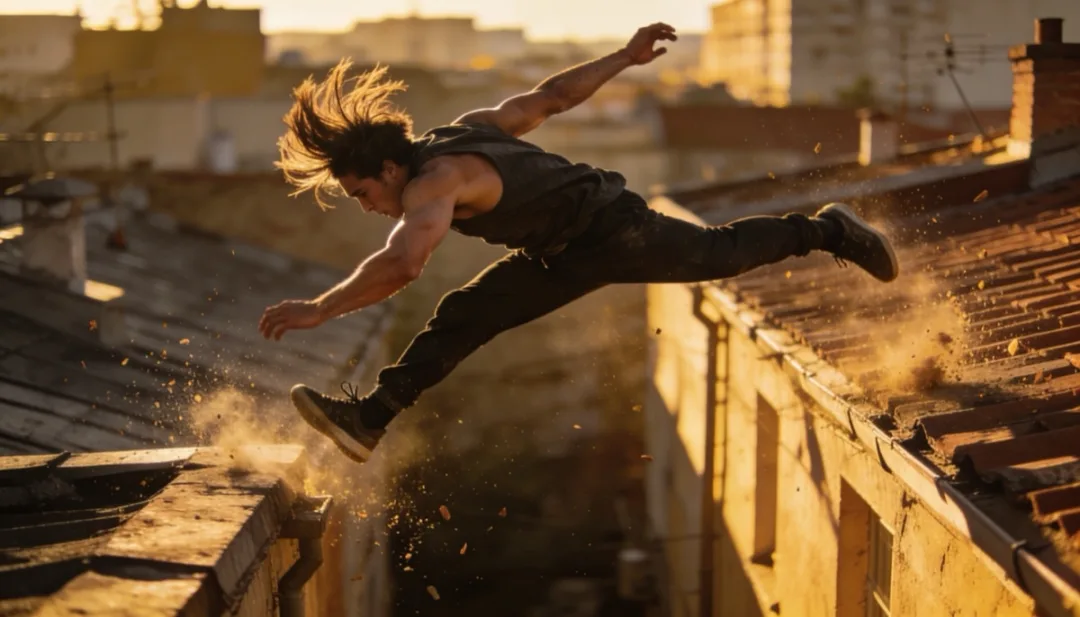 Illustration parkour — Twist Team à Coulaines